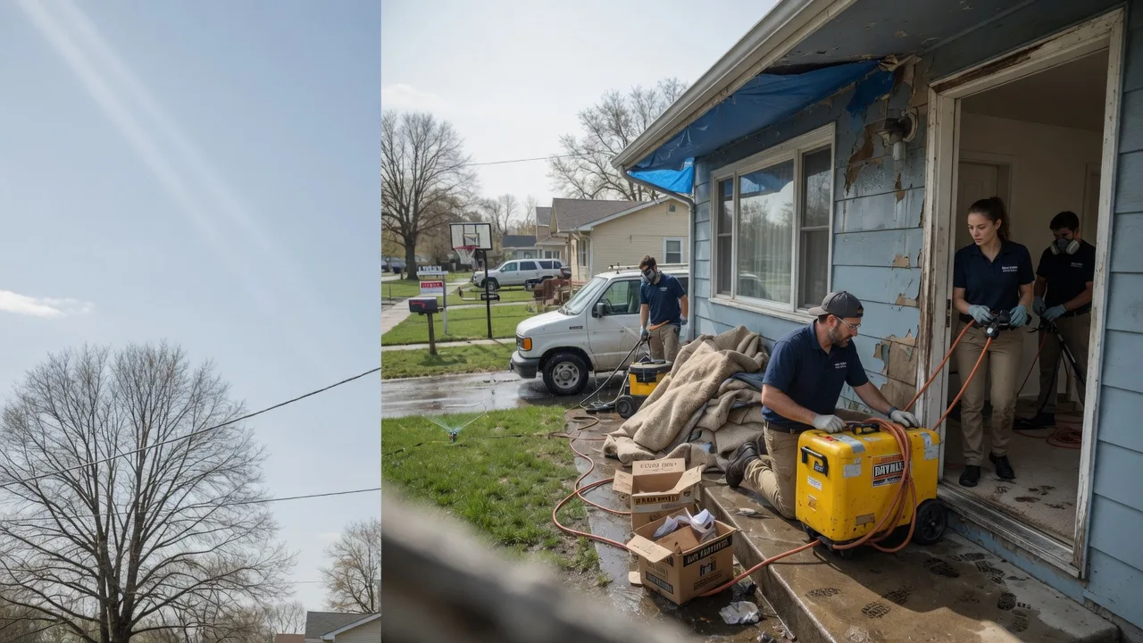Basement Flood Cleanup in Hardinsburg, KY near me